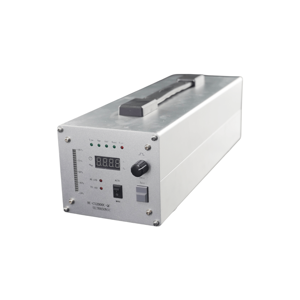 Ultrasonic plastic tube welding system &mdash; generator unit