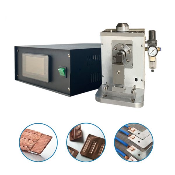 Ultrasonic spot weld on metal parts