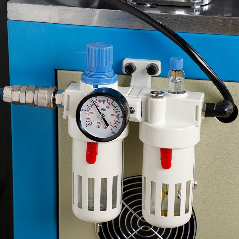 Air preparation unit of the rotary spin welding machine