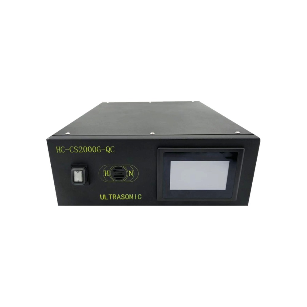 Digital ultrasonic welding generator with touch-screen control