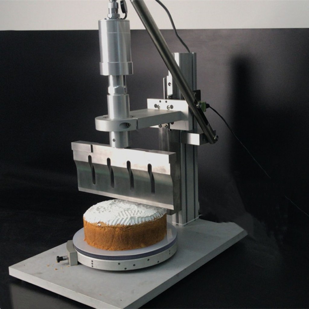 Sliced cake