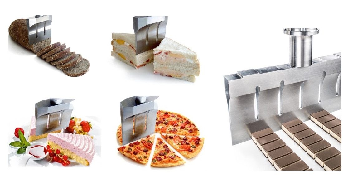 Cut food samples