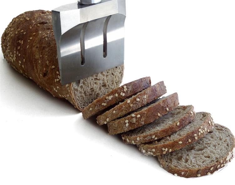 Sliced confectionery and frozen food