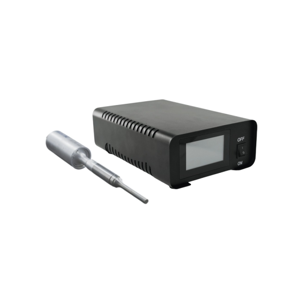 Laboratory ultrasonic cell homogenizer with generator and titanium probe