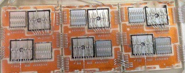 Power module substrate array