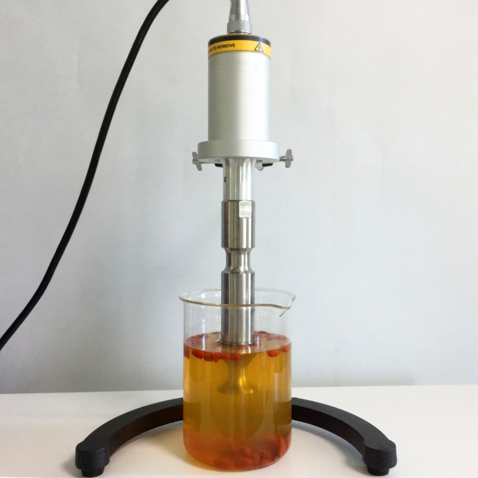 Probe extracting in a beaker