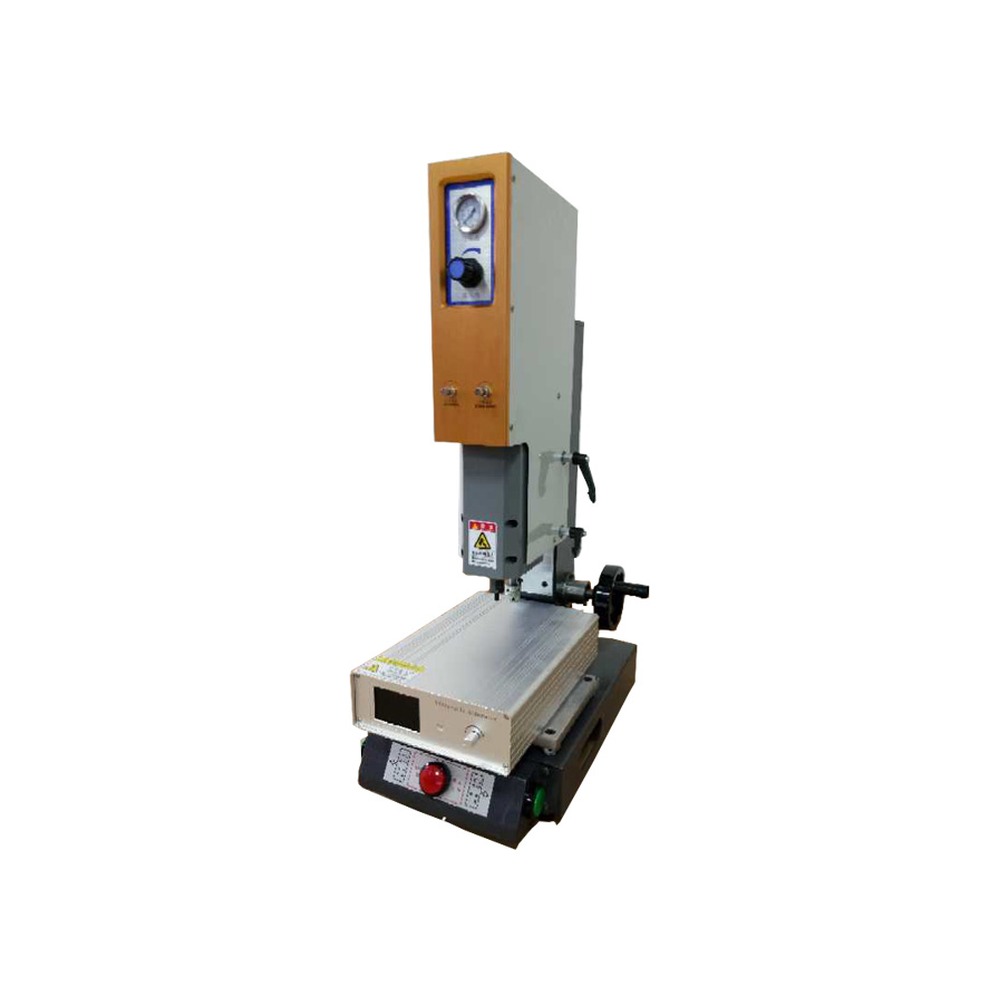 Bench-top ultrasonic plastic welding press