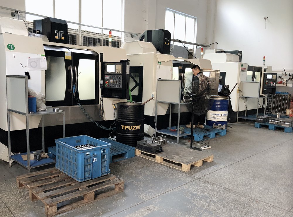 CNC machining of ultrasonic components in-house