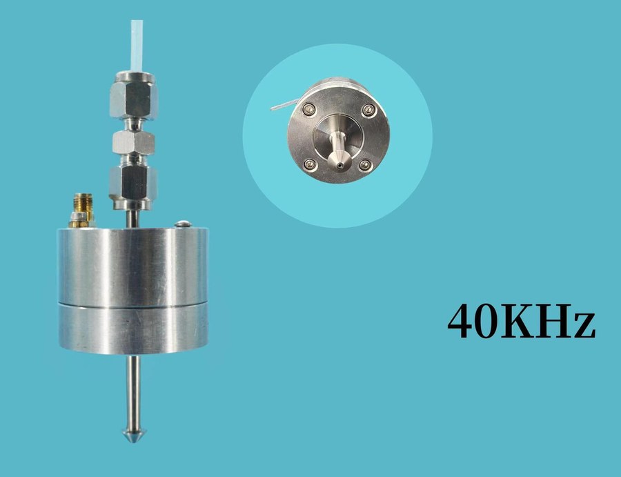 Wide-area ultrasonic coating