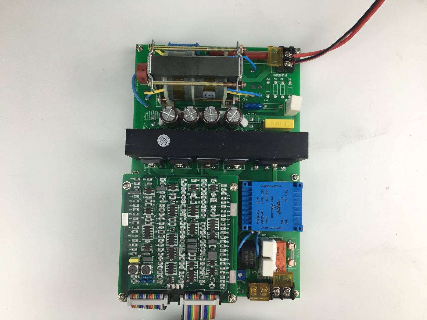 Ultrasonic generator PCB board assembled and tested