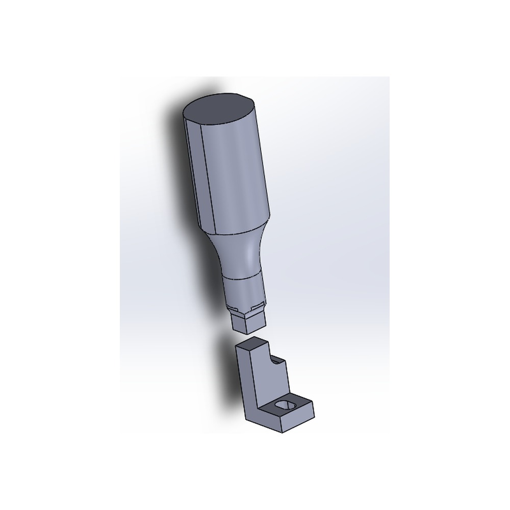 Ultrasonic cutting head and sonotrode for machine mounting