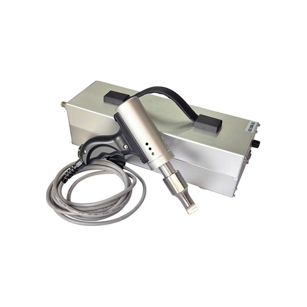 ultrasonic spot welder for manure belt — view 1