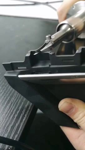 Trimmed plastic part